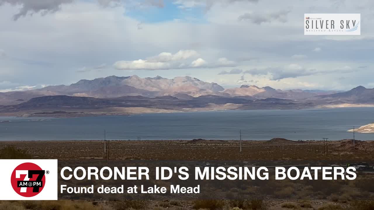 Coroner IDs missing boaters found dead at Lake Mead