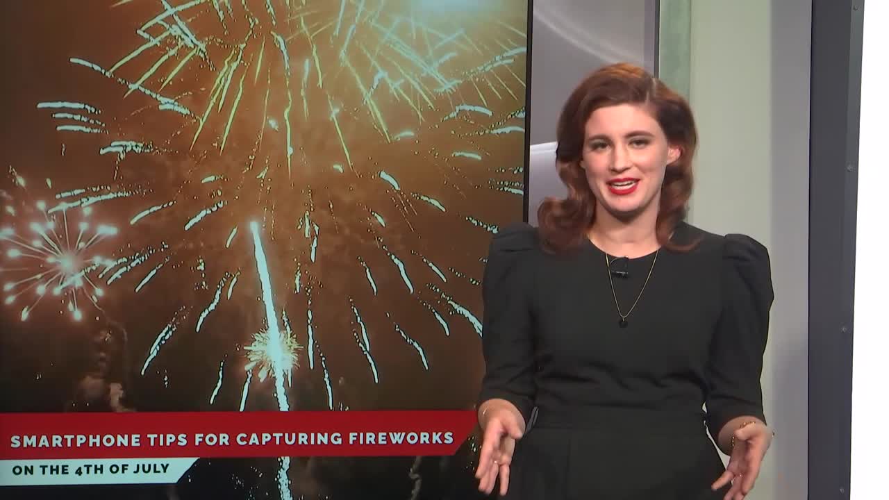 Tips for capturing fireworks on a smartphone