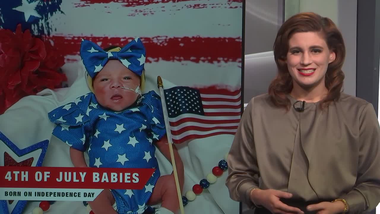 Babies born on the 4th of July