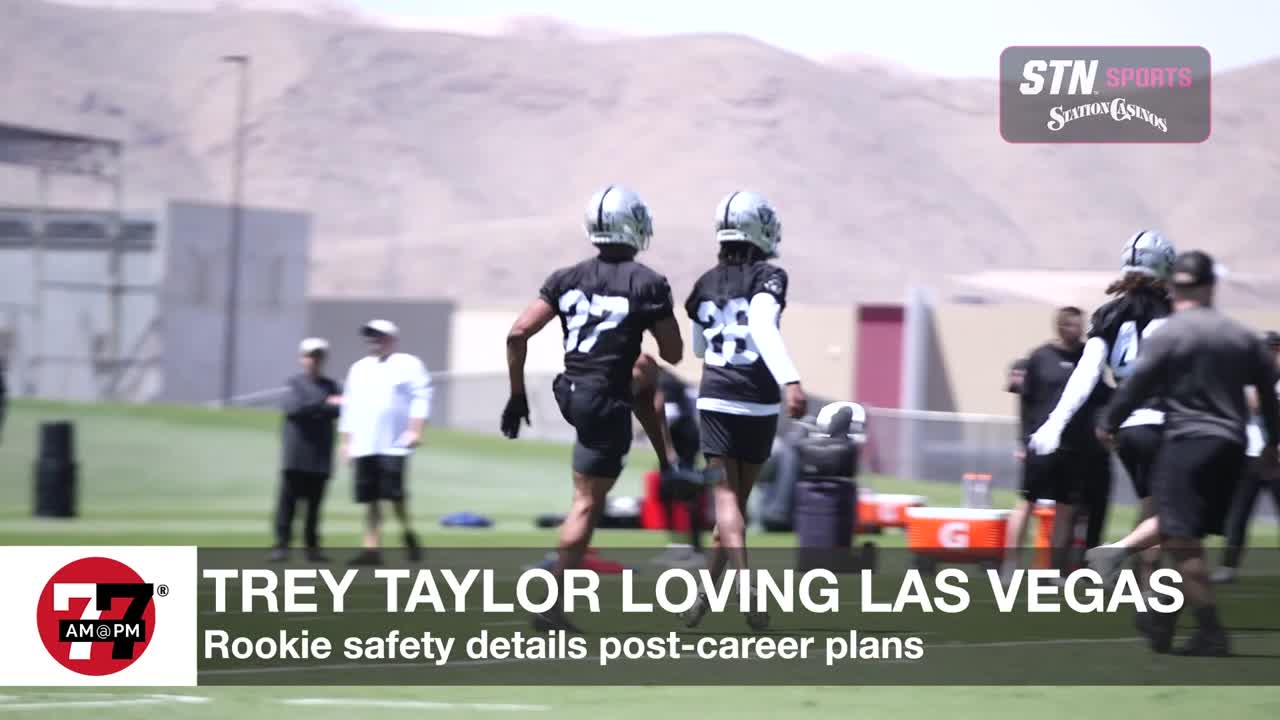 Trey Taylor loving Las Vegas, details post-career plans