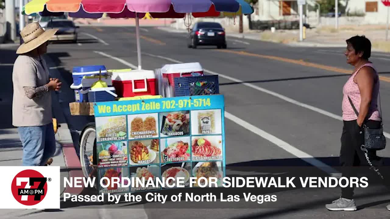 Sidewalk vendors in North Las Vegas hit with new rules