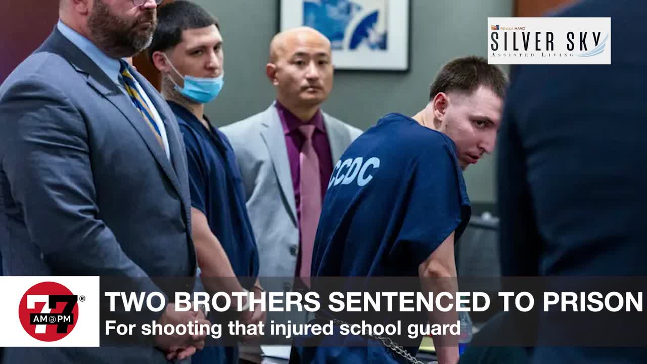 Brothers sentenced to prison in gang shooting at Las Vegas school