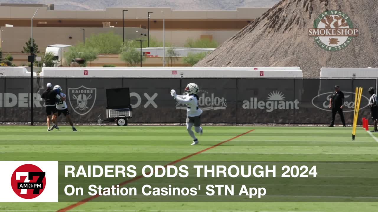 Raiders odds through the 2024 season