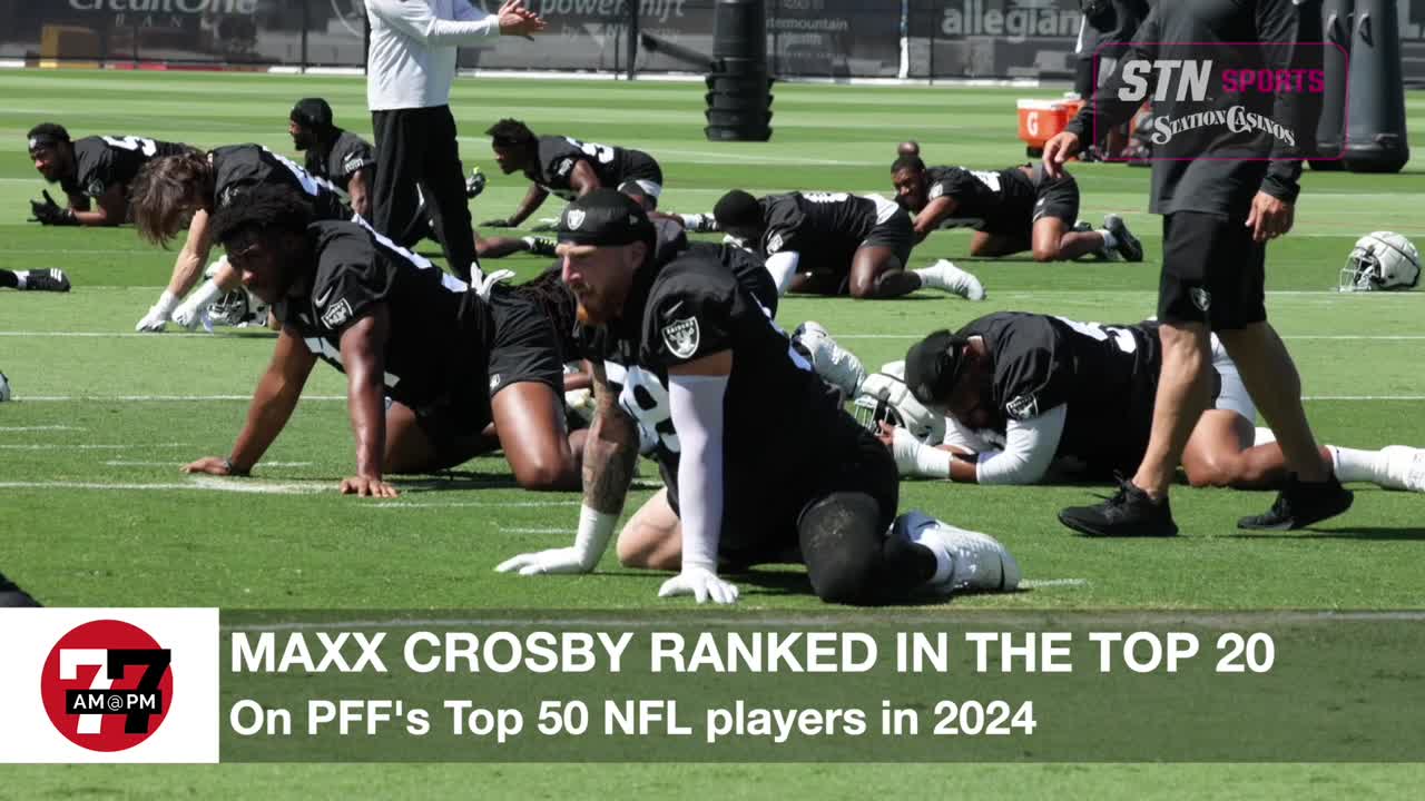 Maxx Crosby ranked in the top 20