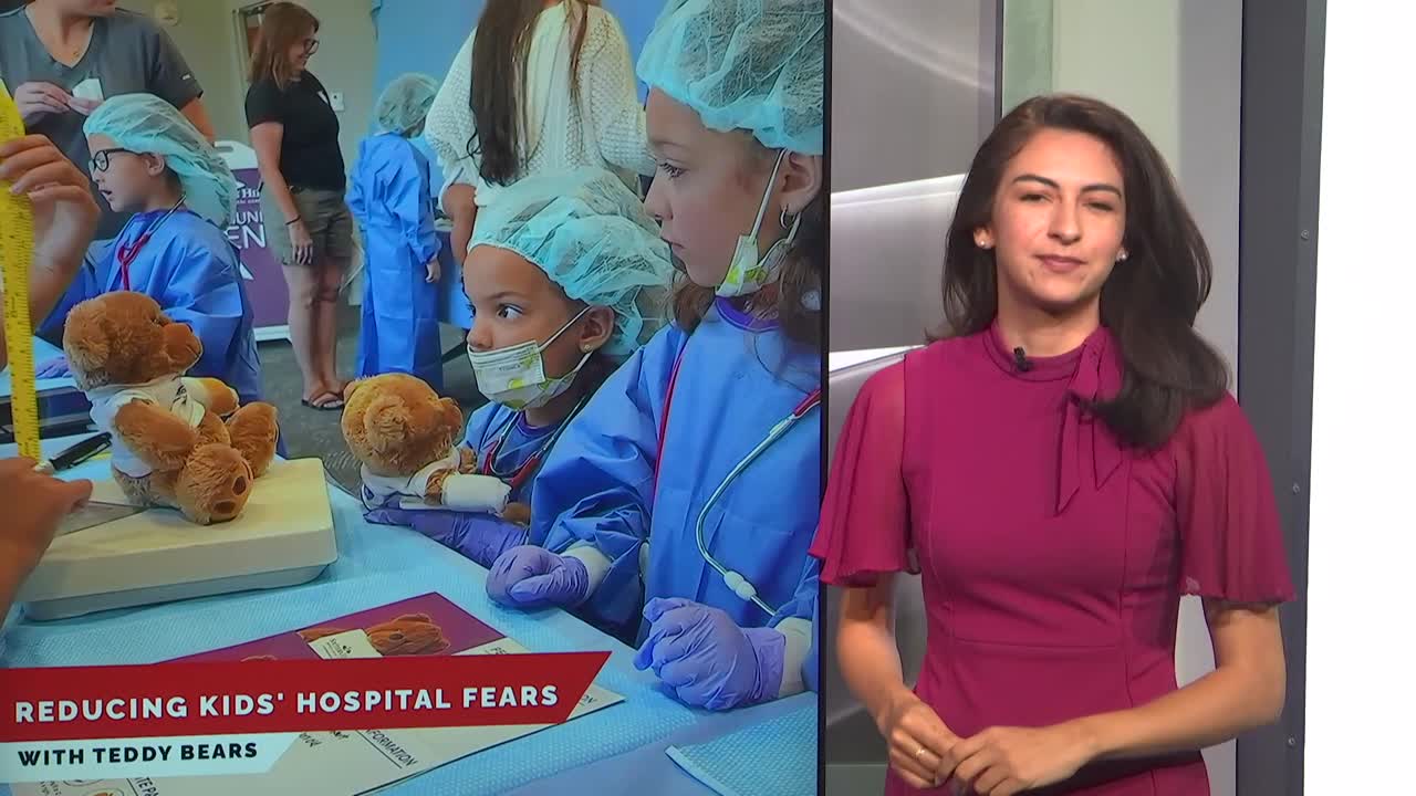 Teddy Bear clinic helps children’s fear of hospitals