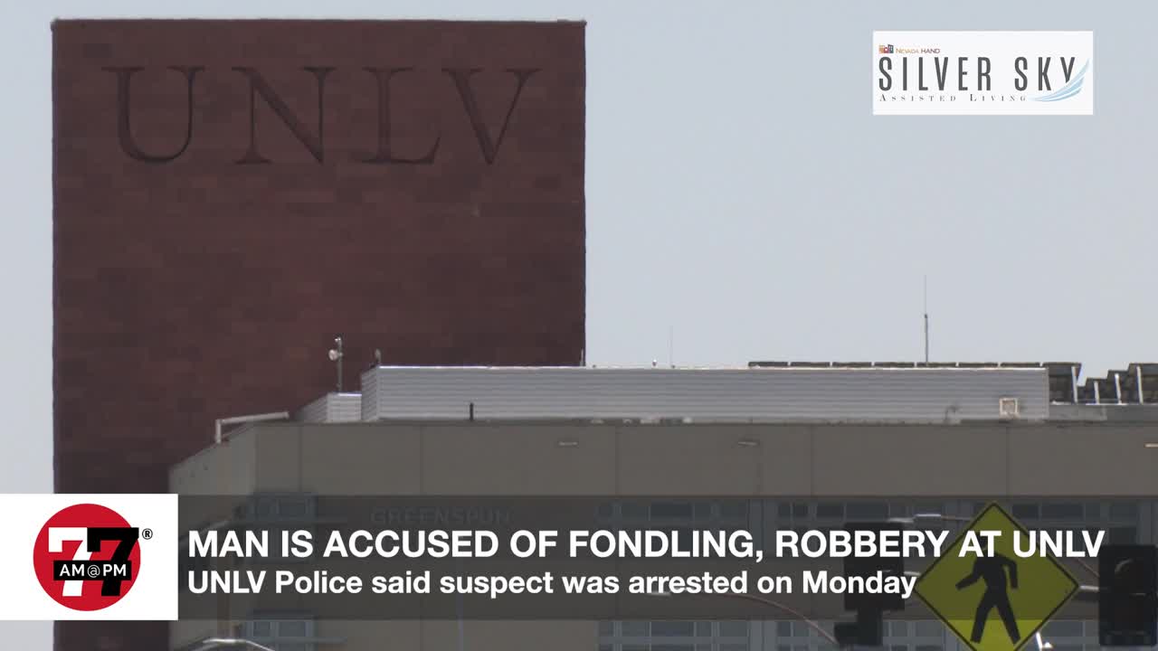UNLV police: Man accused of fondling, robbing woman on campus arrested