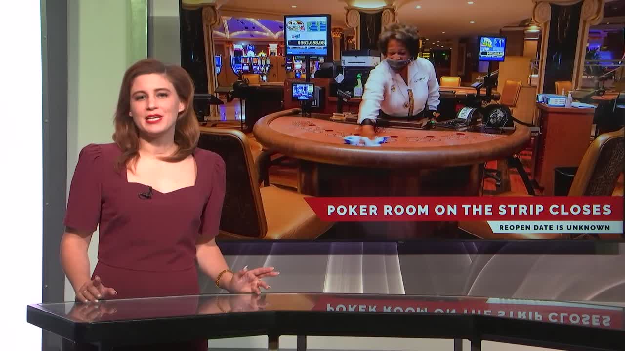 This poker room on the Las Vegas Strip is on hiatus