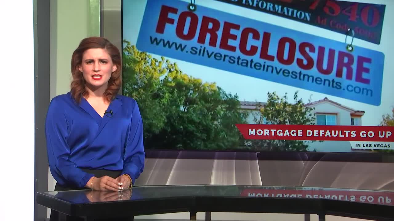 Mortgage defaults going up in Las Vegas