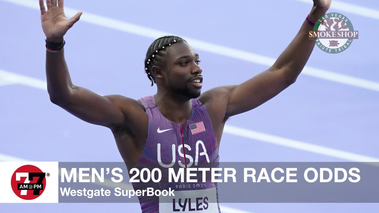 Men’s 200 meter race odds