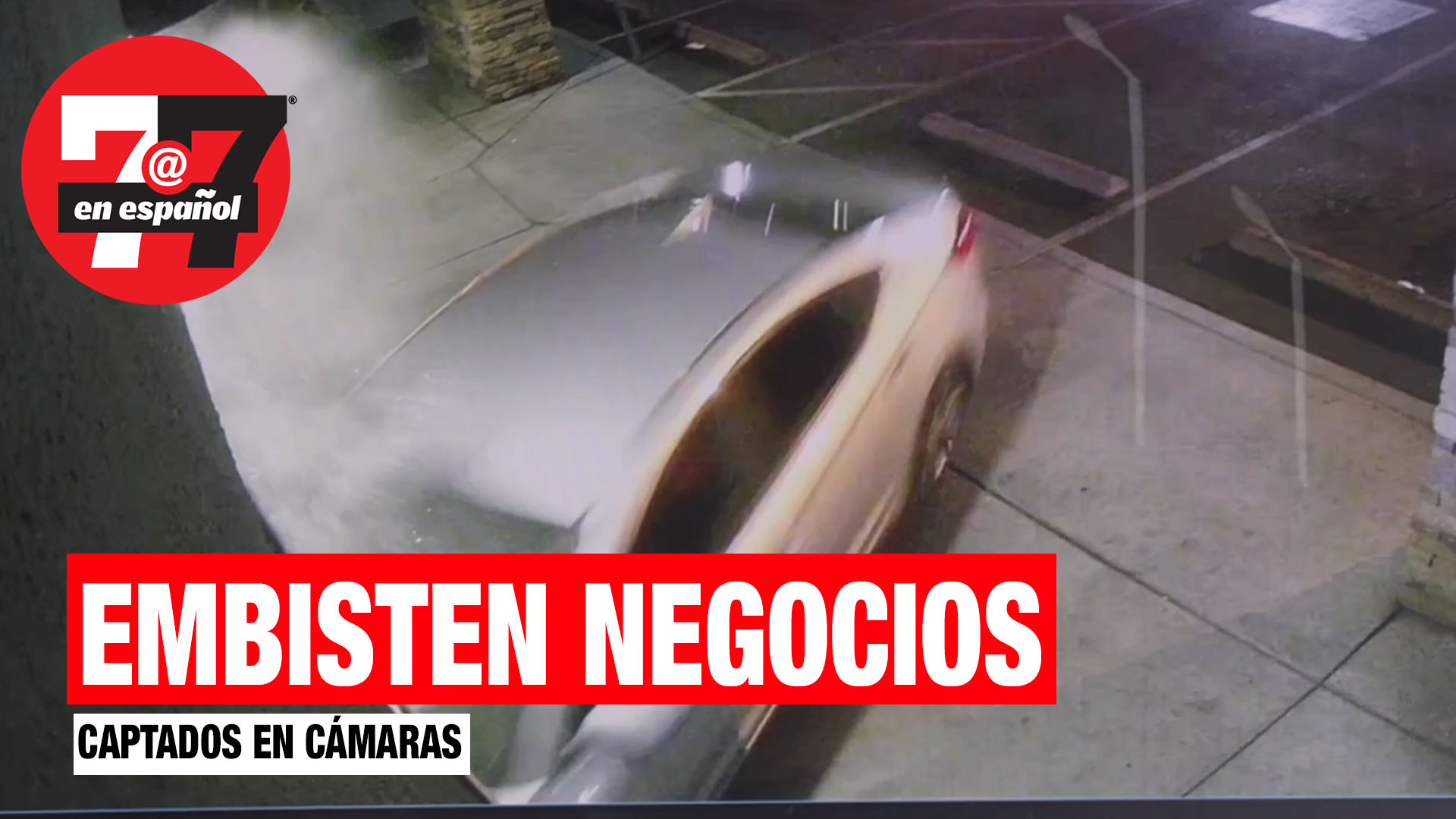 Noticias de Las Vegas |  Con autos los ladrones embisten negocios en North Las Vegas