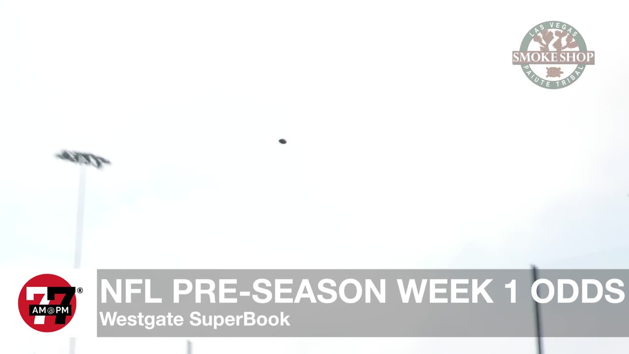 NFL pre-season week one odds