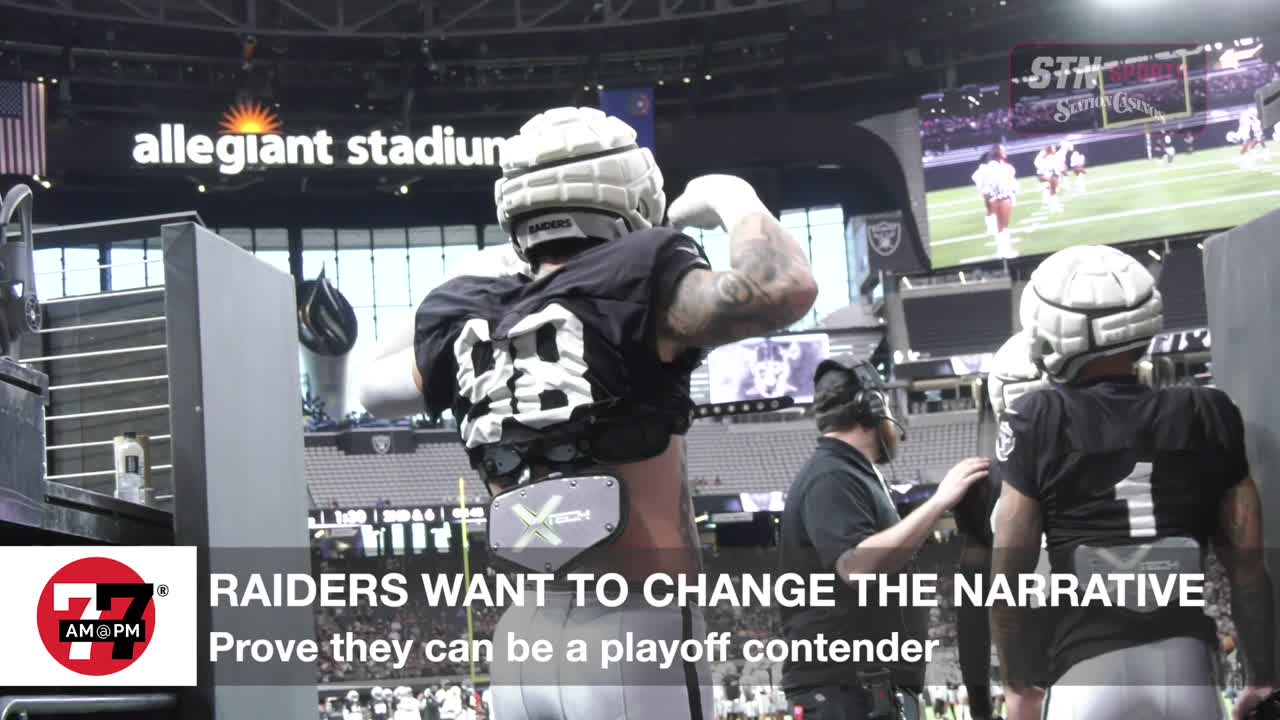 Raiders want to change the narrative