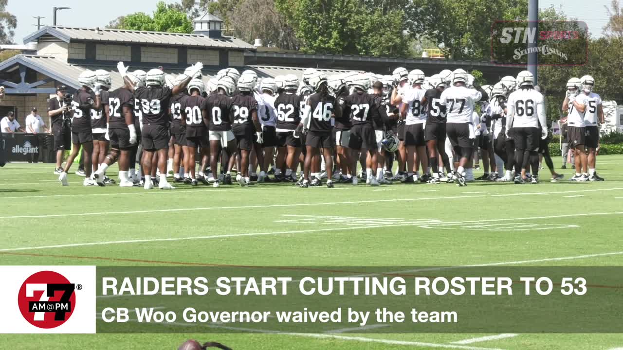 Raiders begin roster moves with cornerback