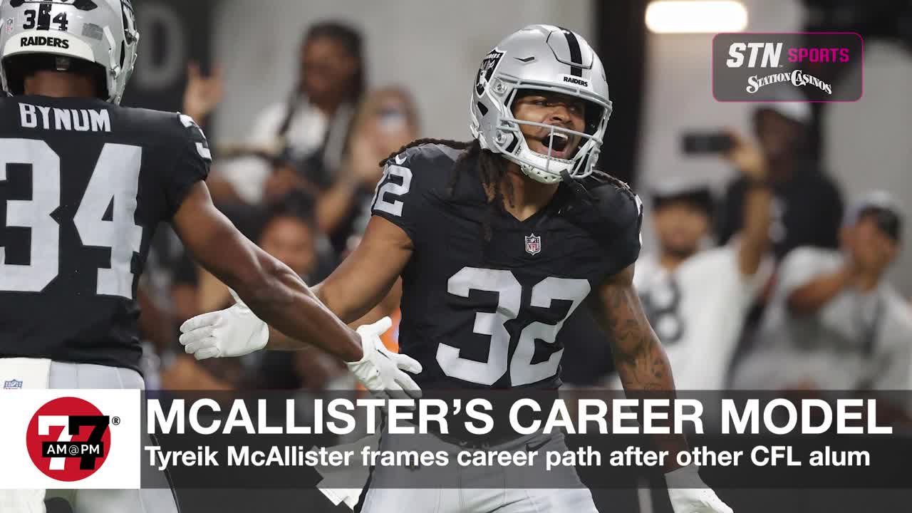 Raiders McAllister speaks on career model