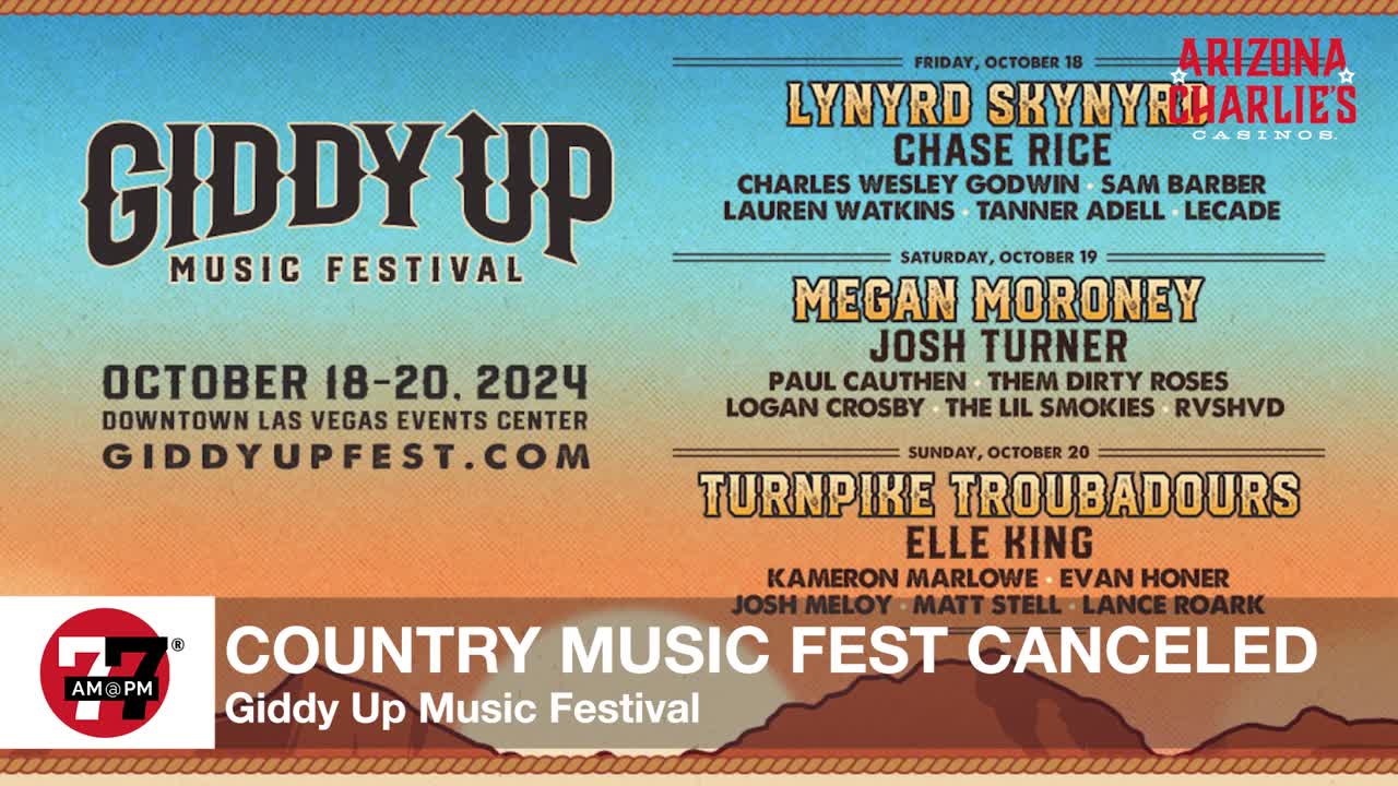 New Vegas country music festival canceled