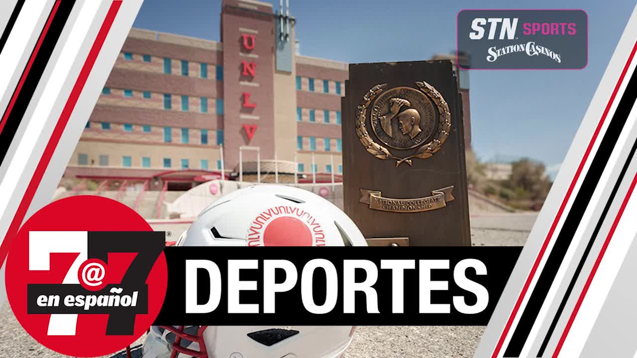 UNLV usará cascos especiales para el partido inaugural del torneo  en el Allegiant Stadium