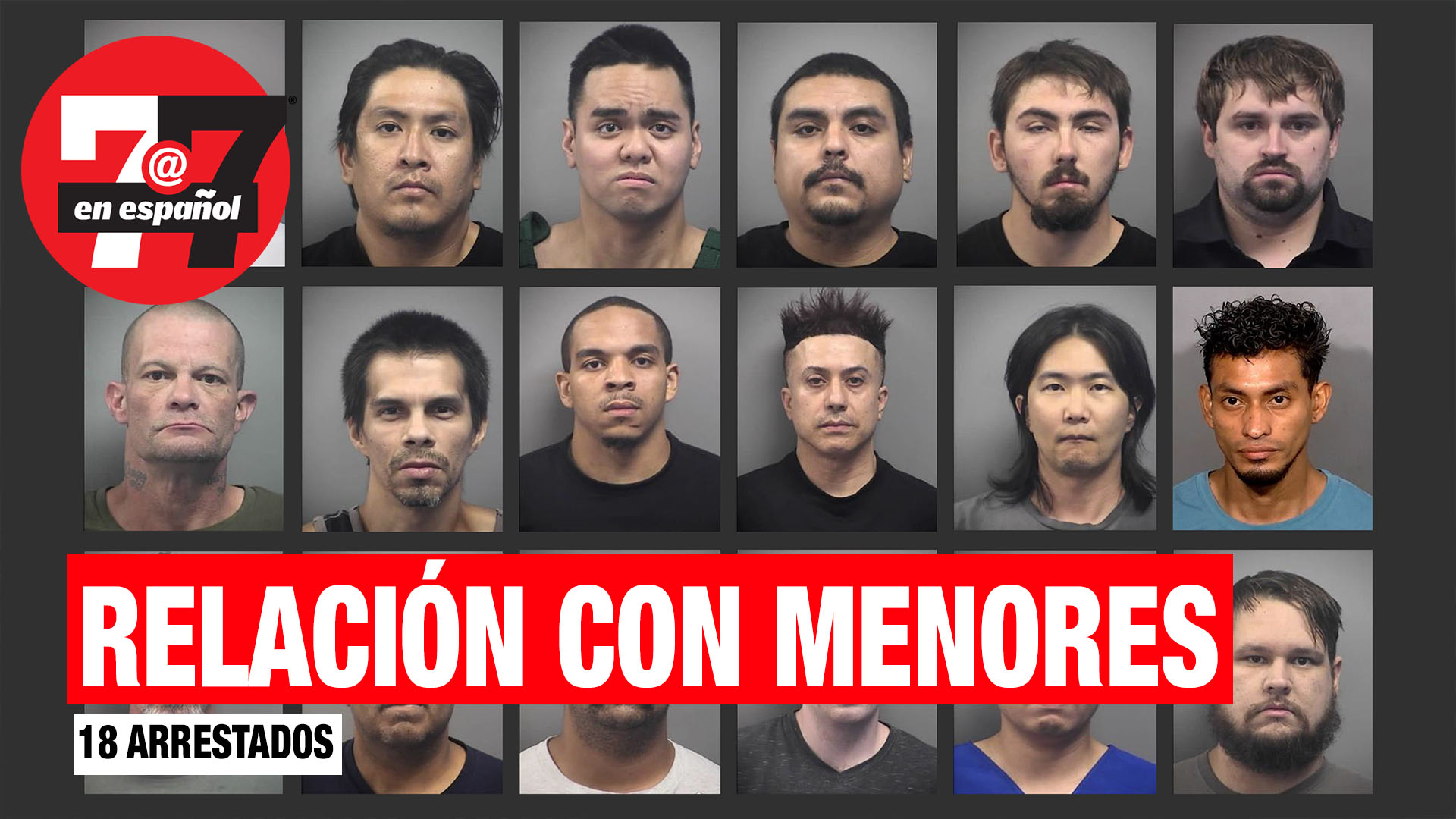 Noticias de Las Vegas | 18 hombres arrestados por sonsacar a menores para tener relaciones