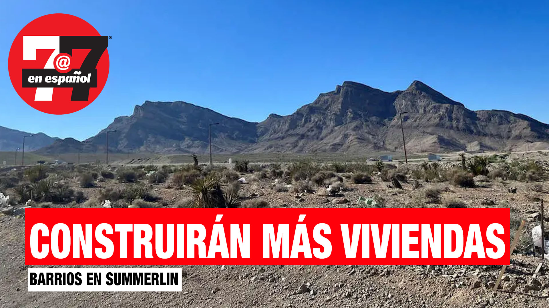 Noticias de Las Vegas | Construirán cientos de viviendas en 2 barrios nuevos en Summerlin