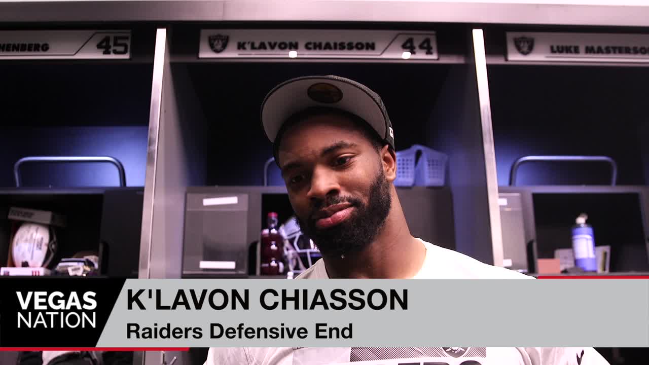 Raiders’ K’Lavon Chiasson wants to prove his worth