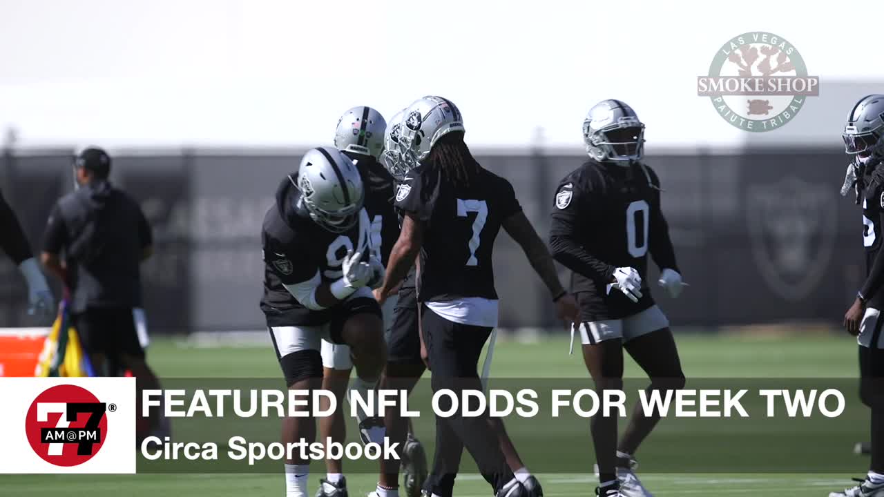 Featured NFL odds for week two