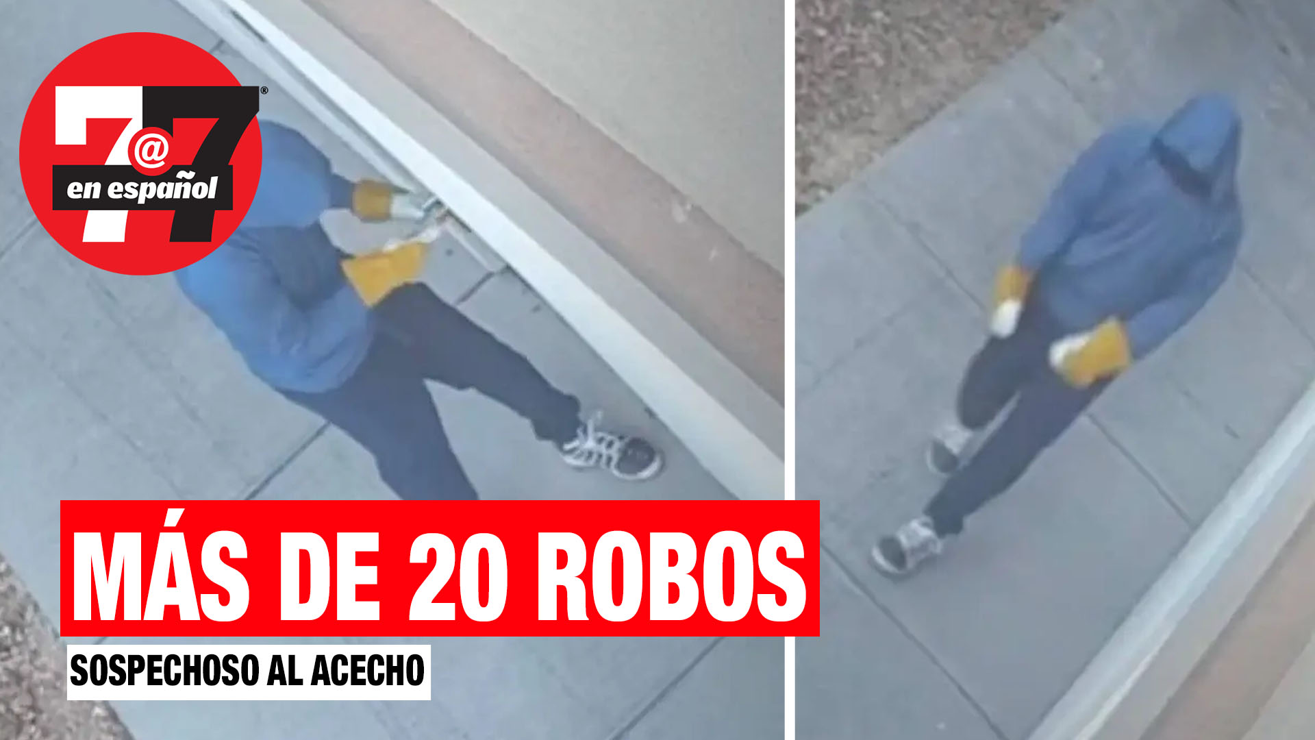 Noticias de Las Vegas | Se calcula que solo un sospechoso robó más de 20 negocios y casas en Las Vegas.