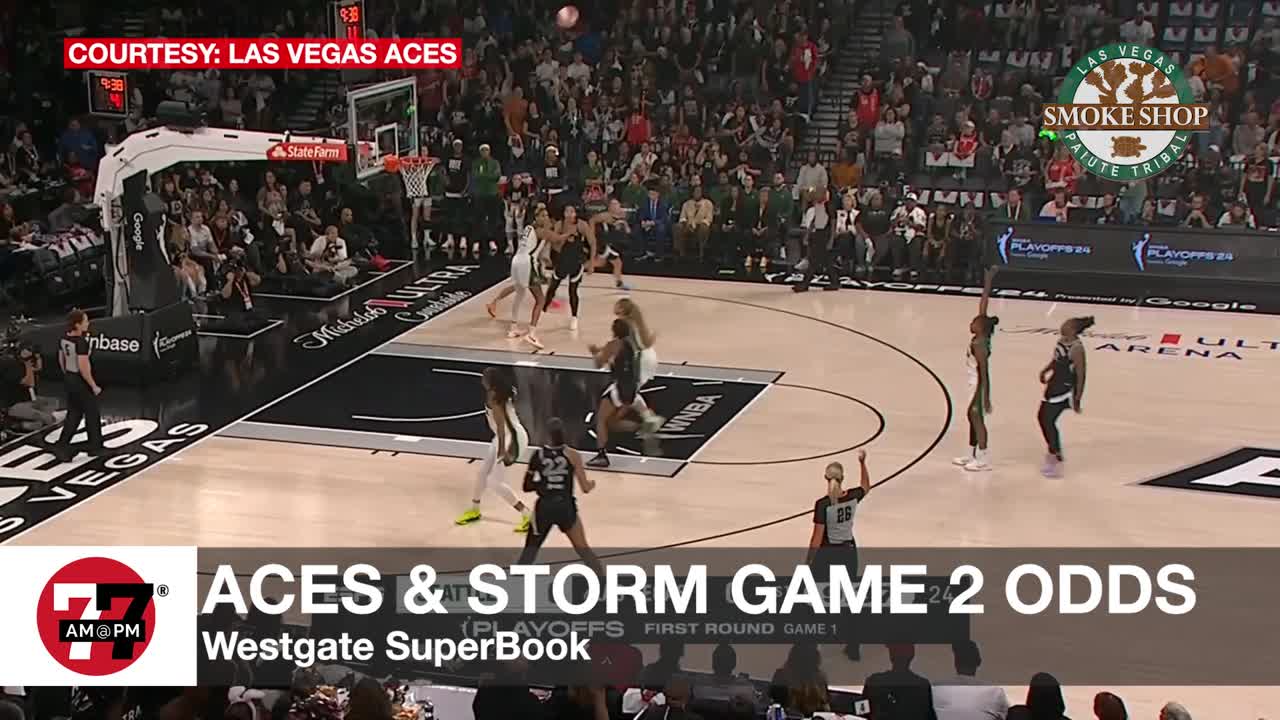 Aces & Storm game 2 odds