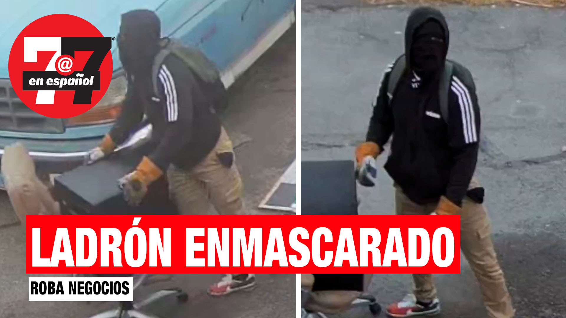 Noticias de Las Vegas | Enmascarado, con guantes y abrigo, un ladrón roba más de 20 negocios.