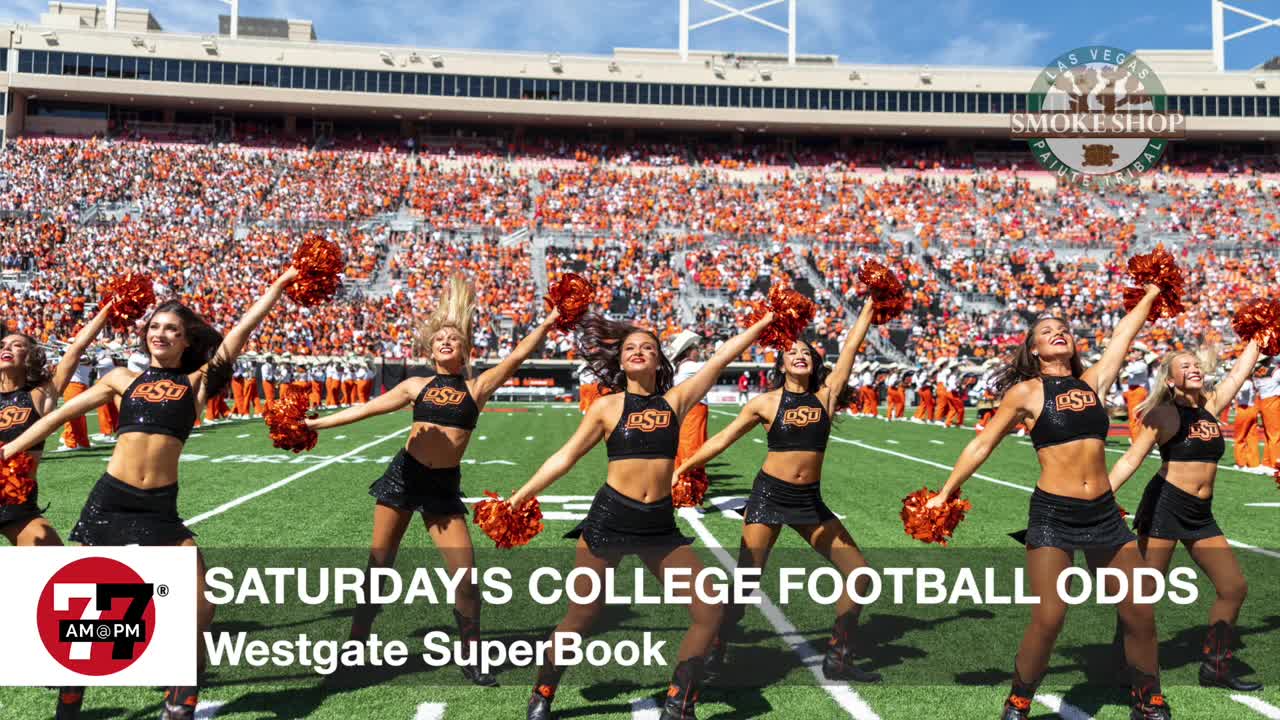 Saturday’s college football odds