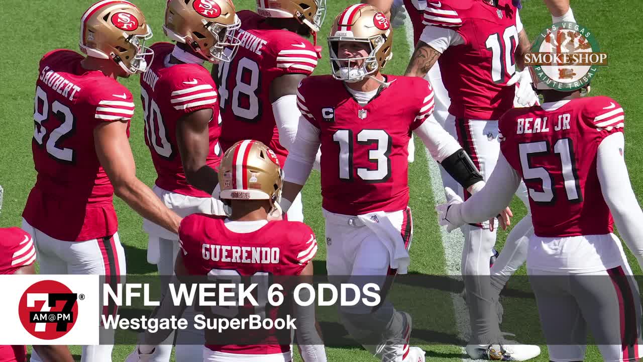 NFL week 6 odds