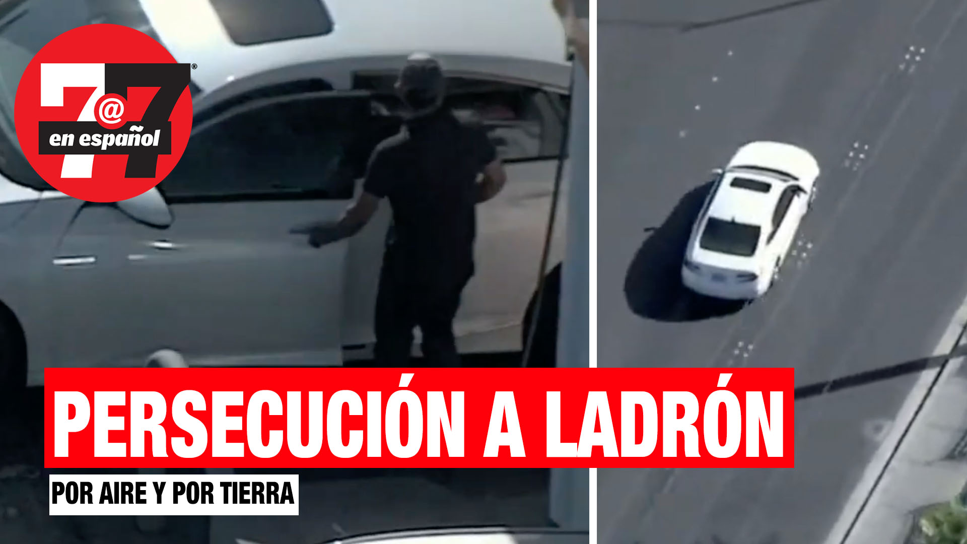 Noticias de Las Vegas | Persecución por aire y por tierra a un hispano por manejar un auto robado