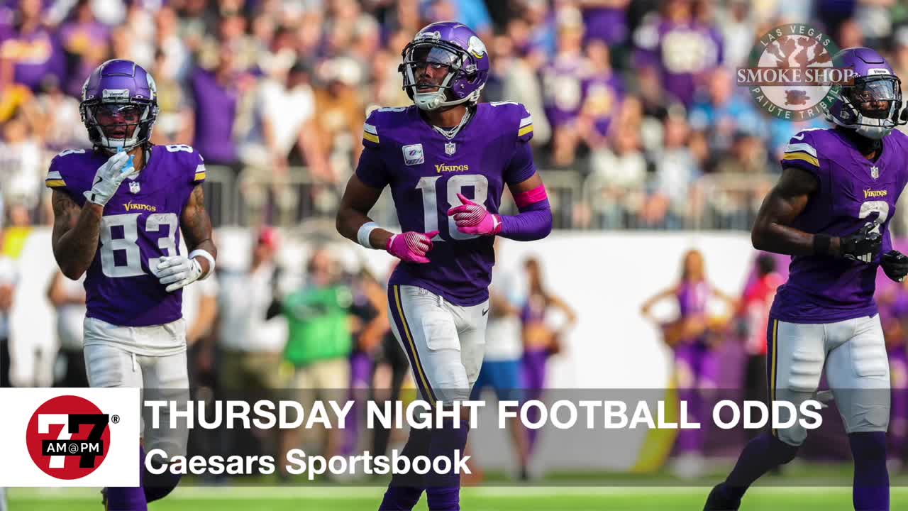 Thursday night football odds