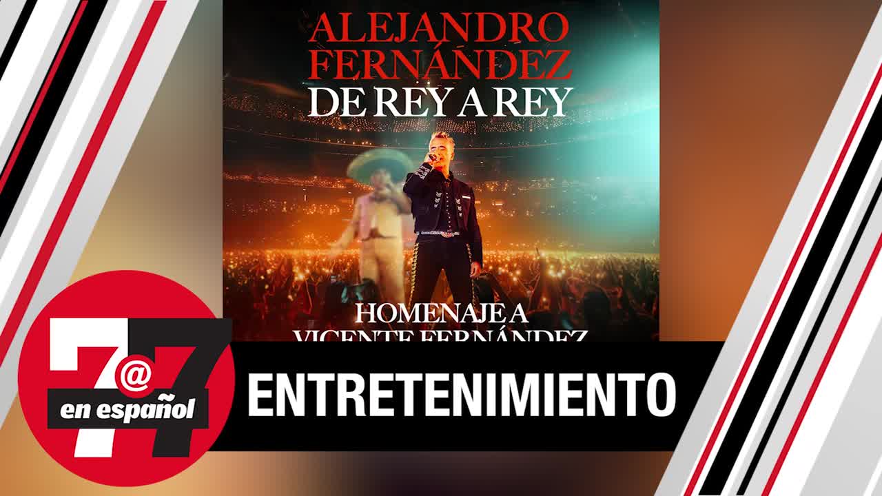 Alejandro Fernández anuncia gira " De Rey a Rey", un homenaje a Vicente Fernández