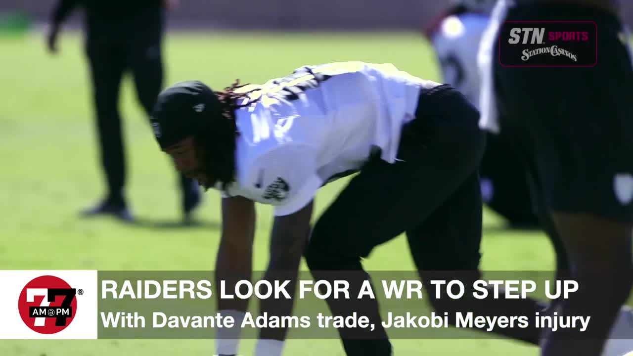 Raiders look for a WR to step up