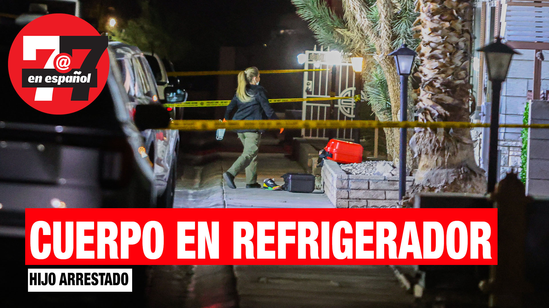 Noticias de Las Vegas | El cuerpo de una mujer de 68 años fue encontrado en un refrigerador