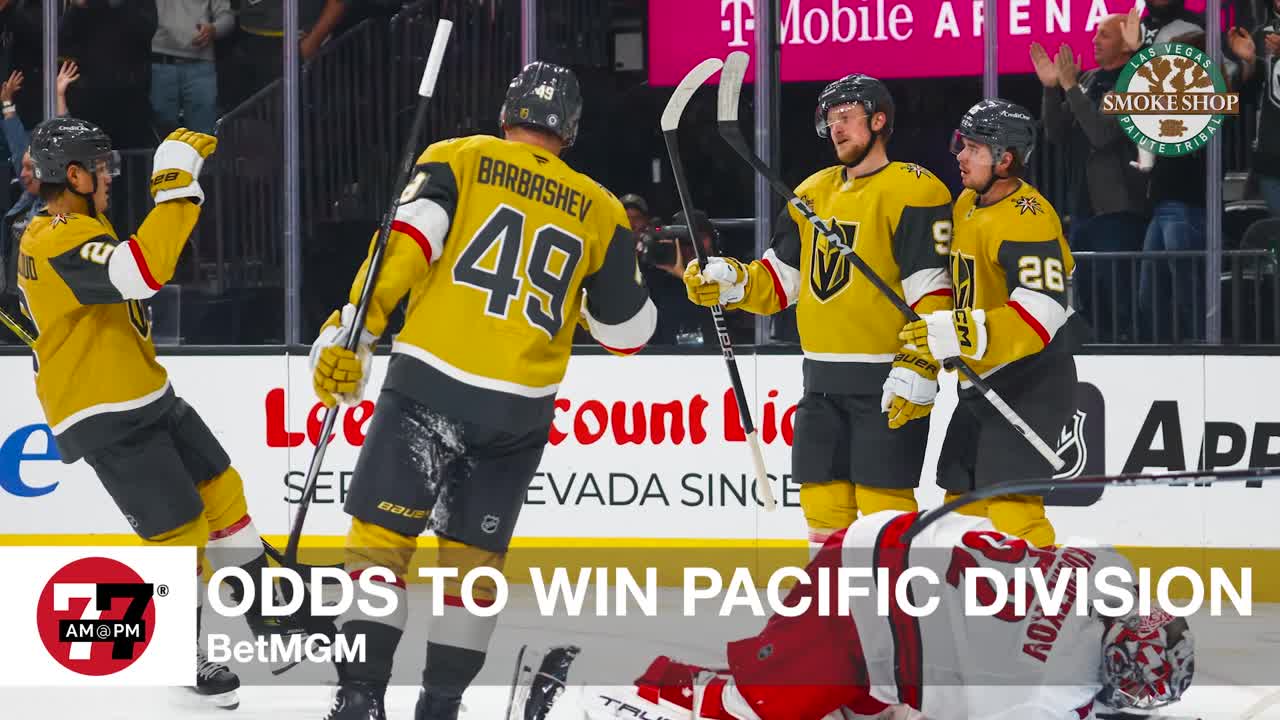 Odds to win Pacific Division