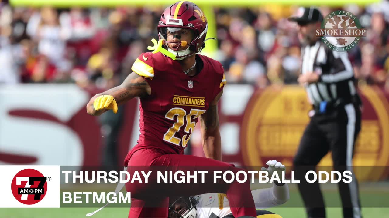 Thursday night football odds at BetMGM