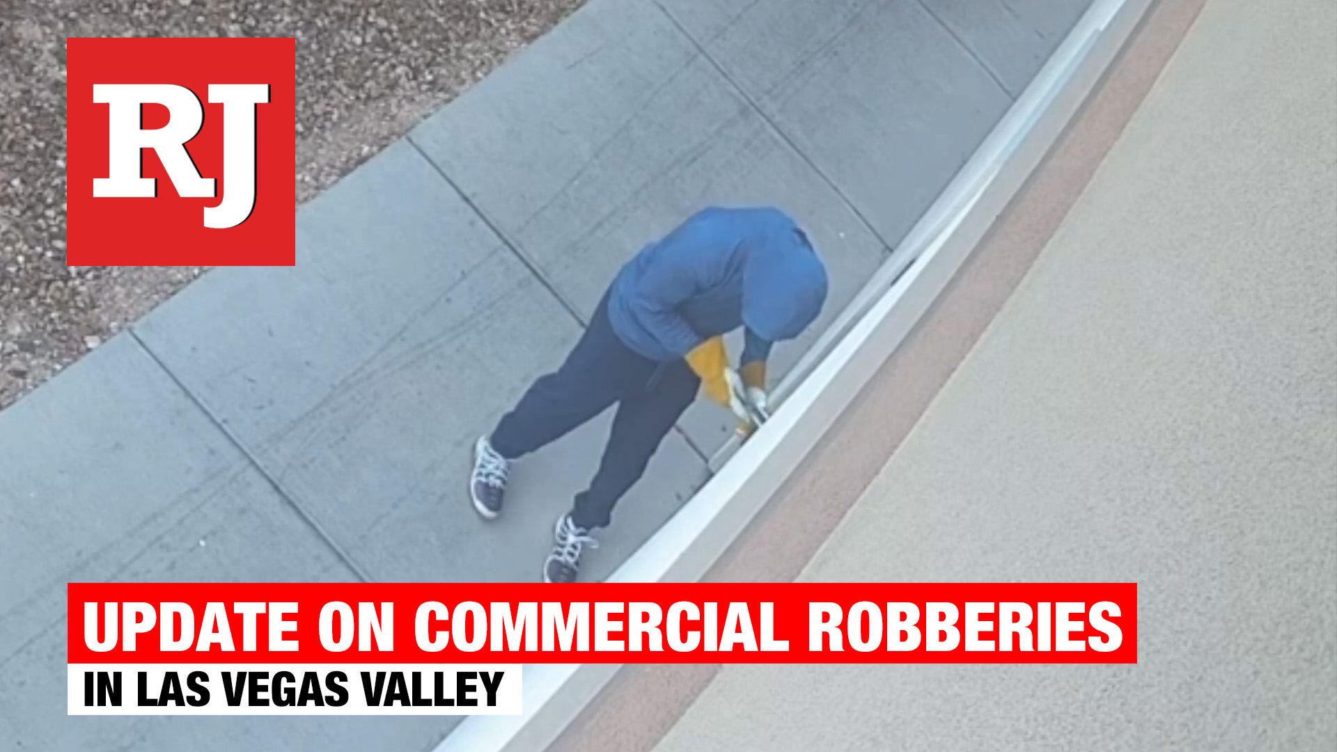 Las Vegas police update on commercial robberies