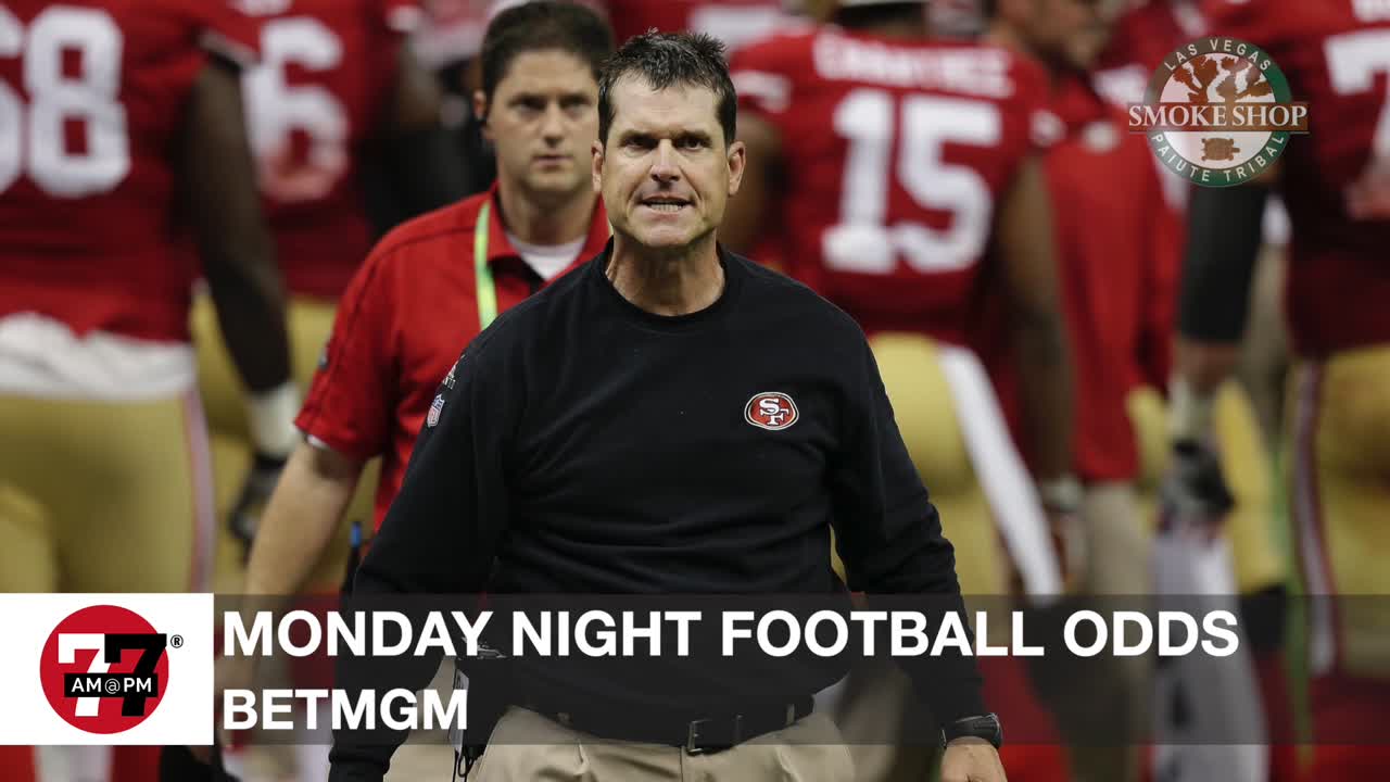 Monday Night Football odds at BetMGM