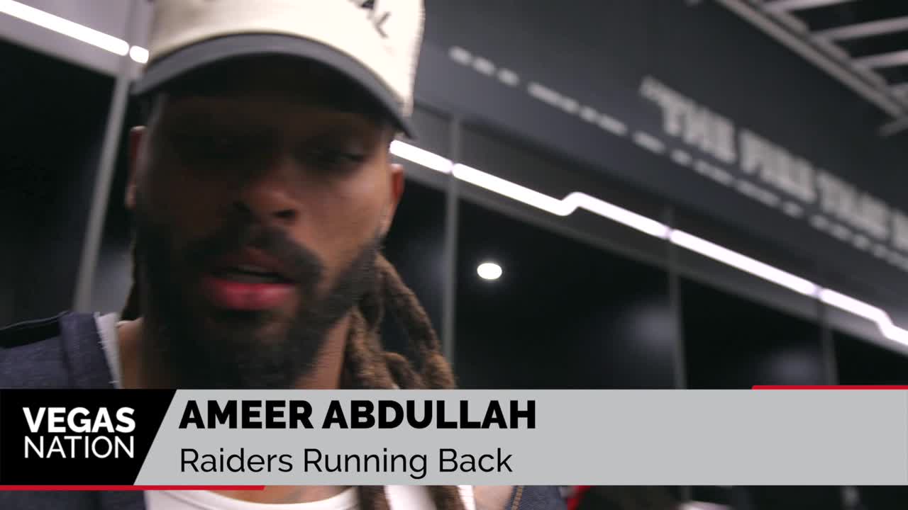 Raiders players speak following win over Jaguars