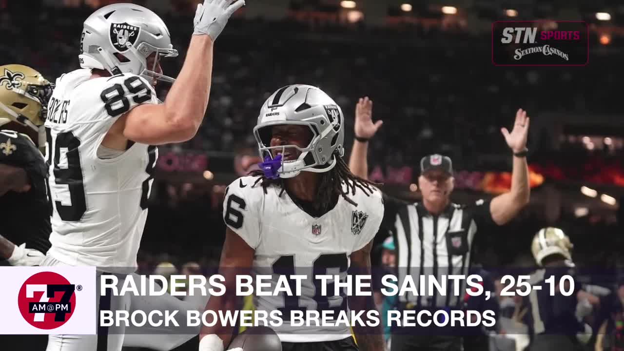 Raiders beat the Saints, 25-10