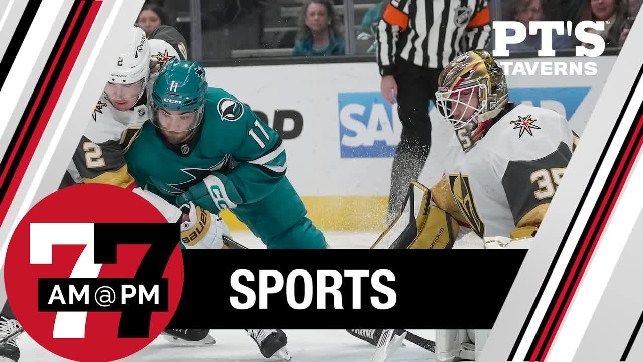 GOLDEN KNIGHTS BEAT SHARKS 4-2