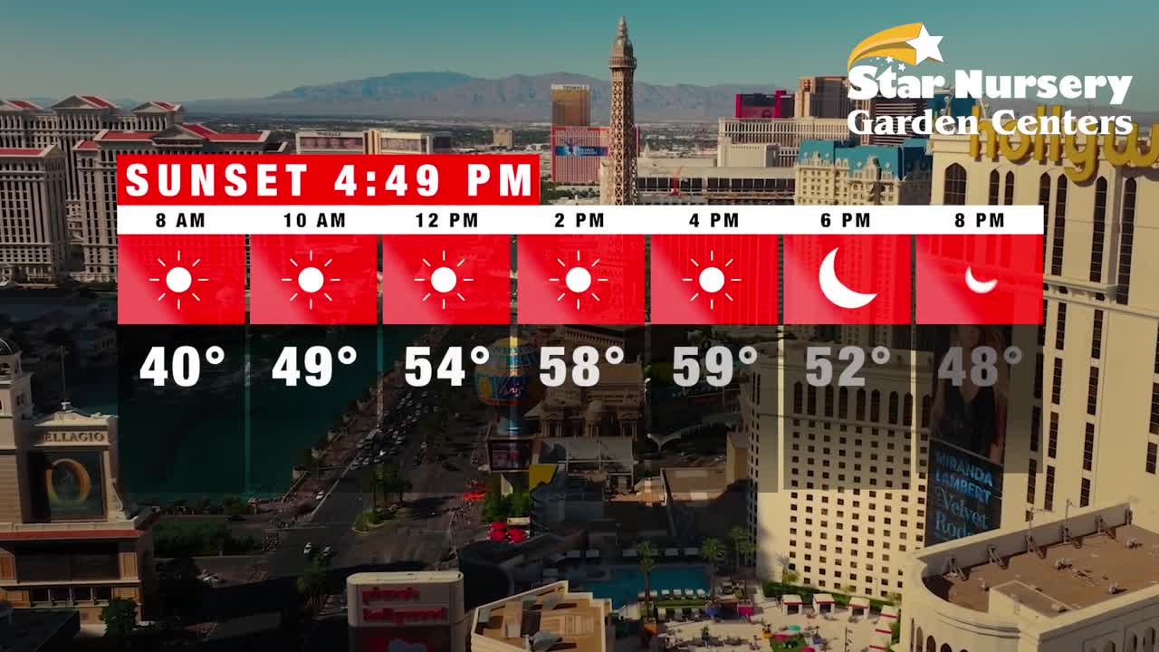 Temperatures for January 15th, 2025