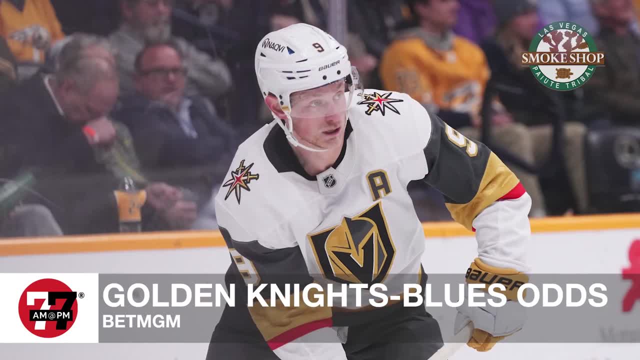 VGK Monday afternoon odds