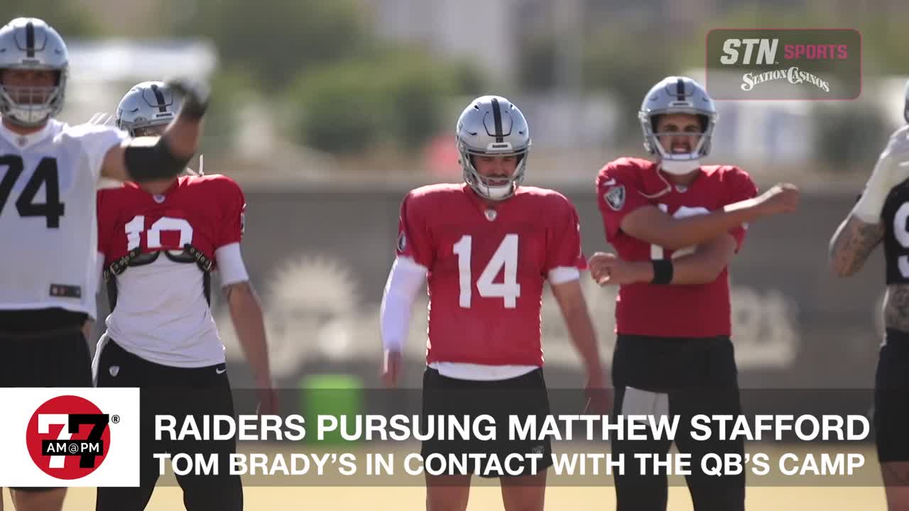 Raiders pursuing Matthew Stafford