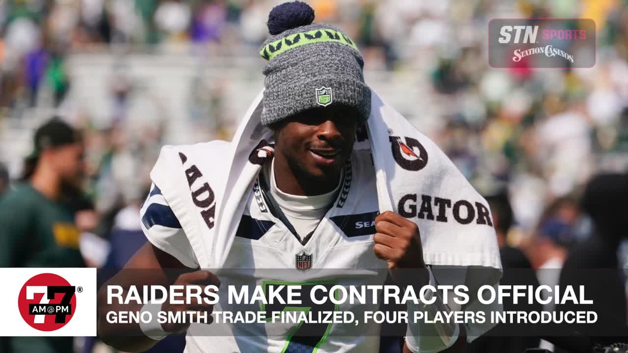 Raiders make contracts official