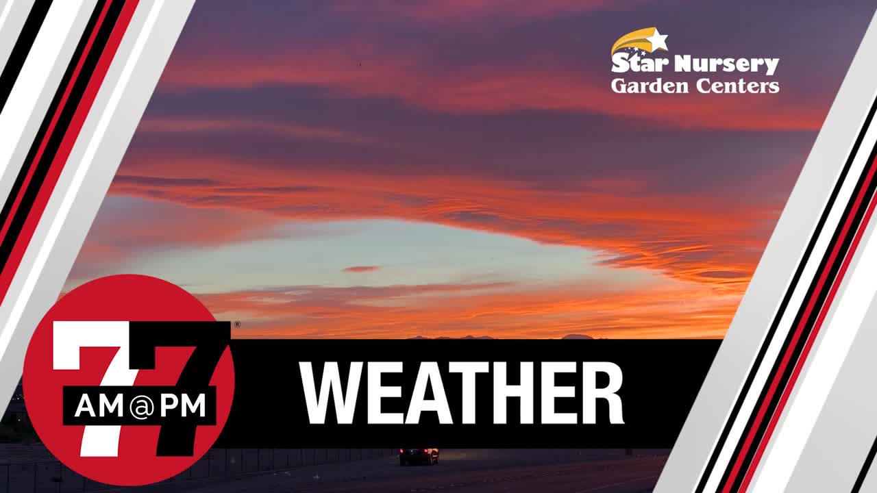 Sunny skies with no chance of rain for remainder of the week