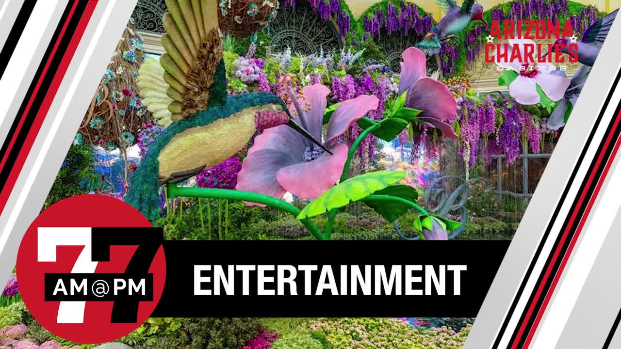 Bellagio unveils spring display 'The Birds and the B's'