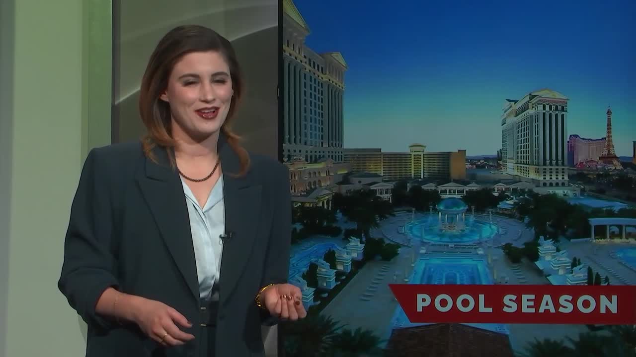 Pool season begins in Las Vegas