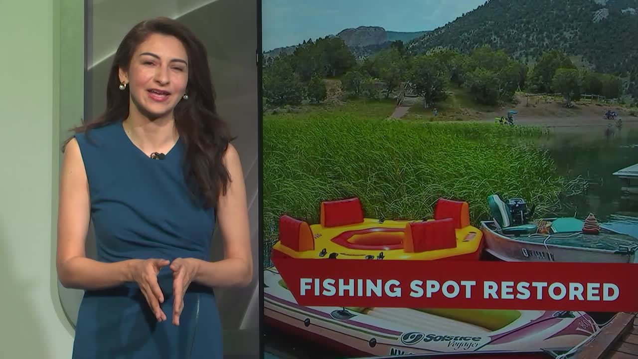 Beloved Nevada fishing lake is full again