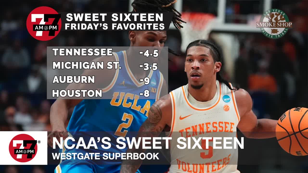NCAA men’s Sweet 16 Friday’s favorites